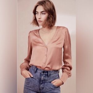 Rebecca Taylor Long Sleeve Blouse